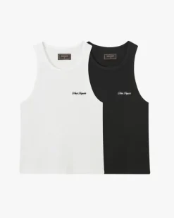 Camiseta Tirantes Ss24 Blanco/Negro