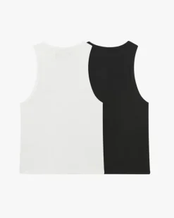 Camiseta Tirantes Ss24 Blanco/Negro