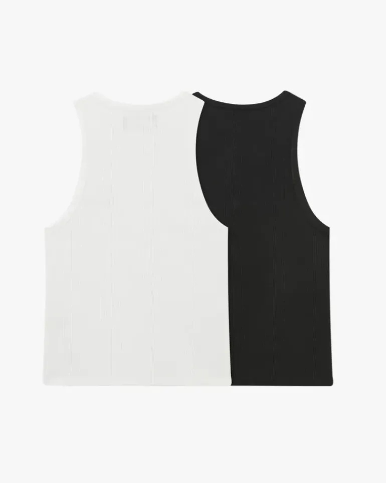 Camiseta Tirantes Ss24 Blanco/Negro