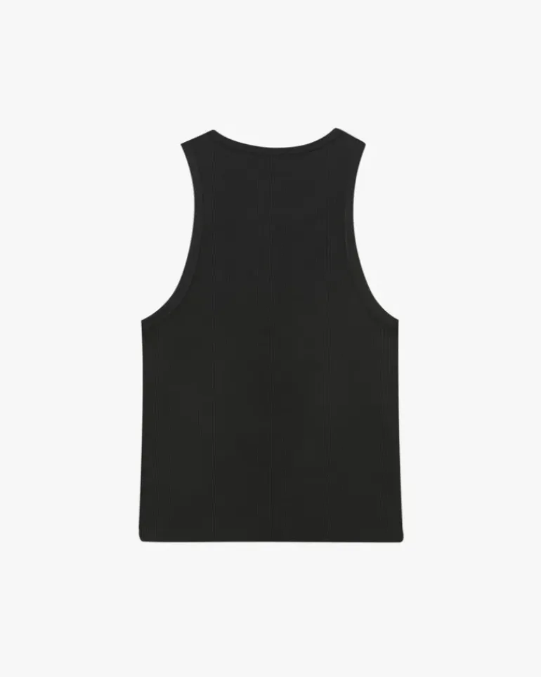 Camiseta Tirantes Ss24 Blanco/Negro