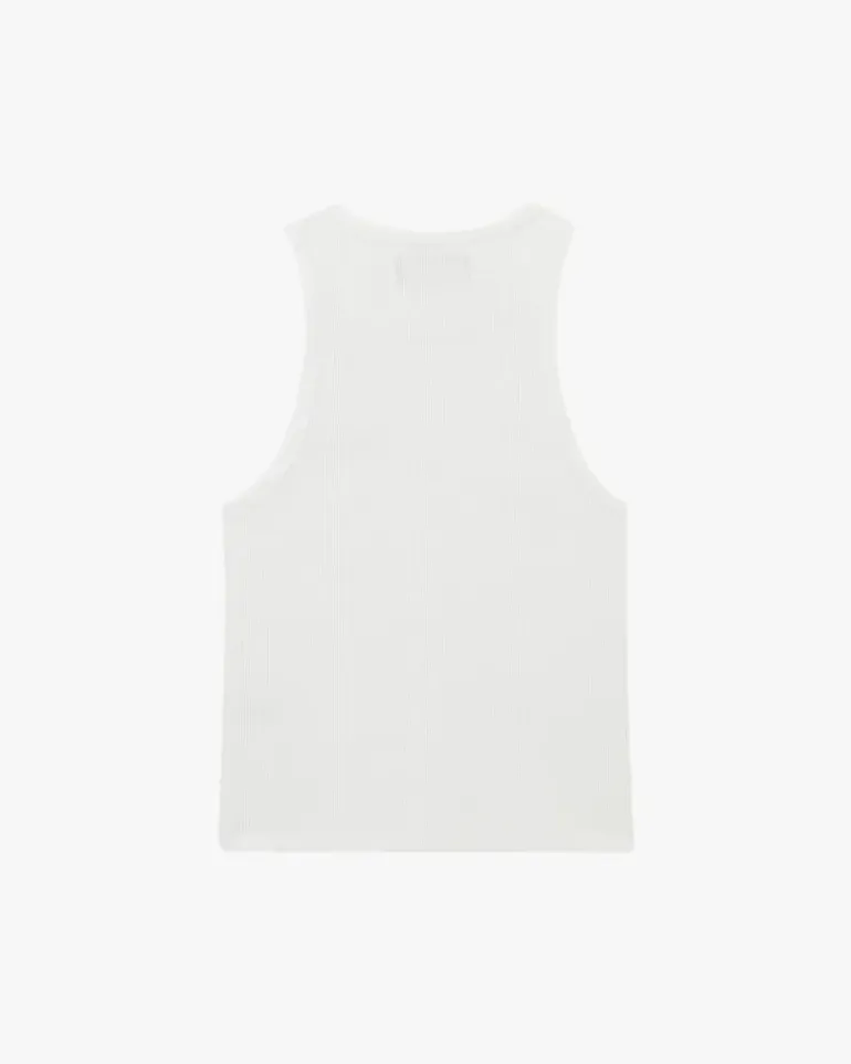 Camiseta Tirantes Ss24 Blanco/Negro
