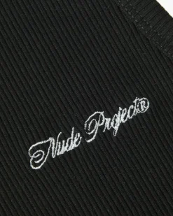 Camiseta Tirantes Ss24 Blanco/Negro