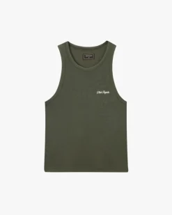 Camiseta Tirantes Ss24 Verde/Marrón