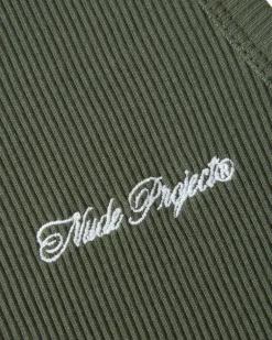 Camiseta Tirantes Ss24 Verde/Marrón