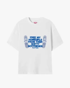 Camiseta Type Shit Blanca