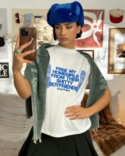 Camiseta Type Shit Blanca