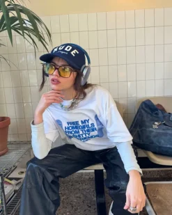 Camiseta Type Shit Blanca