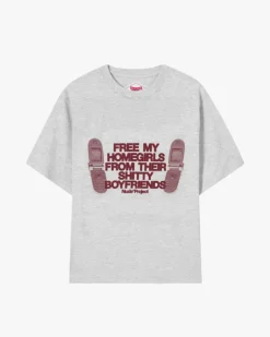 Camiseta Type Shit Gris