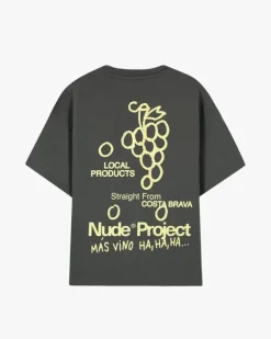 Camiseta Viña Gris Oscuro