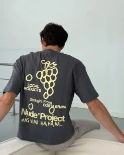 Camiseta Viña Gris Oscuro