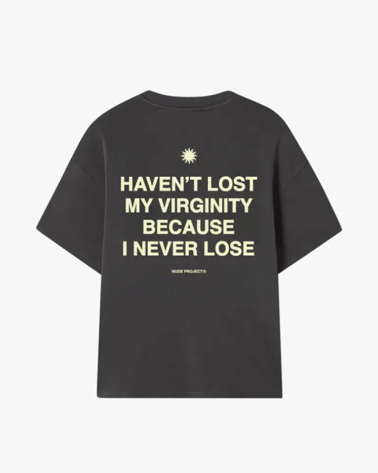 Camiseta Virginity Gris Oscuro