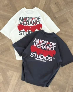 Camiseta Xoxo Blanco Crema