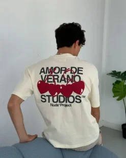 Camiseta Xoxo Blanco Crema