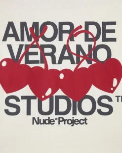 Camiseta Xoxo Blanco Crema