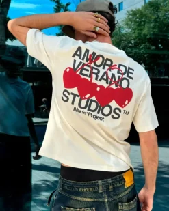 Camiseta Xoxo Blanco Crema
