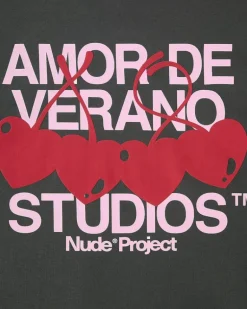 Camiseta Xoxo Gris Oscuro