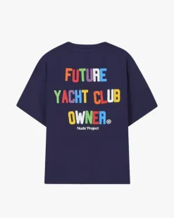 Camiseta Yate Azul Marino