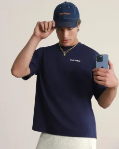 Camiseta Yate Azul Marino