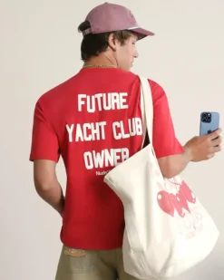 Camiseta Yate Rojo