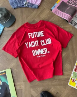 Camiseta Yate Rojo