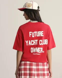 Camiseta Yate Rojo