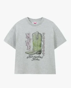 Camiseta Yeehaw Gris