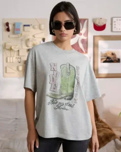 Camiseta Yeehaw Gris