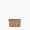 Canvas Cardholder Brown