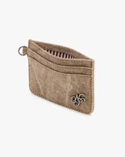 Canvas Cardholder Brown