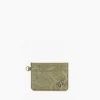 Canvas Cardholder Green