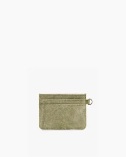 Canvas Cardholder Green