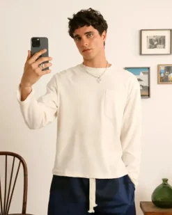 Cerise Longsleeve Marshmallow