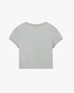Cerise Top Grey Melange