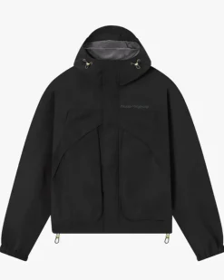 Chaqueta Cortavientos Milestones Negra