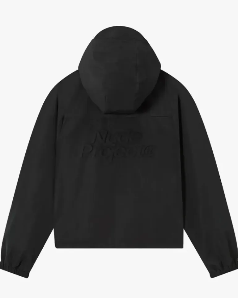 Chaqueta Cortavientos Milestones Negra