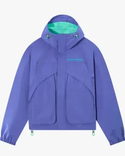 Chaqueta Cortavientos Milestones Azul