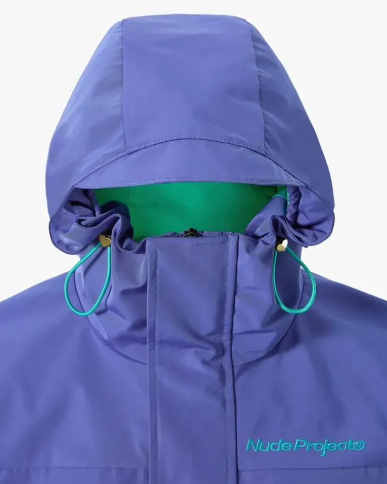 Chaqueta Cortavientos Milestones Azul