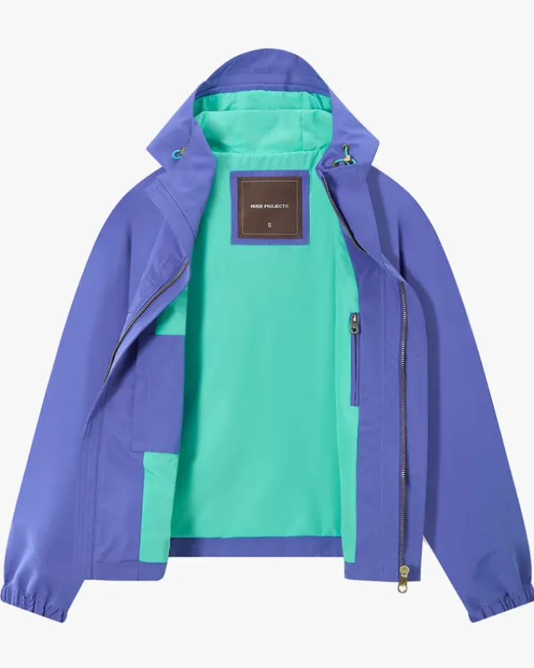 Chaqueta Cortavientos Milestones Azul