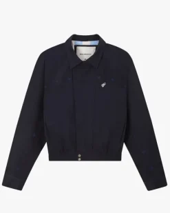 Chaqueta Flap Twill Azul Marino