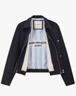 Chaqueta Flap Twill Azul Marino