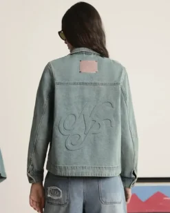Chaqueta Vaquera Trucker Washed Light
