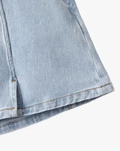 Cherry Denim Skirt
