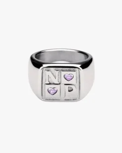 Chess Ring Silver