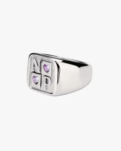 Chess Ring Silver