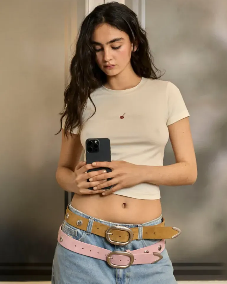Cinturón Belt Rosa