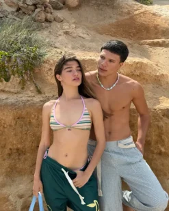 Costa Bikini Top Stripes