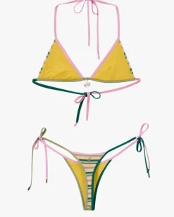 Costa Bikini Top Stripes