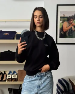 Crewneck Essentials Negro
