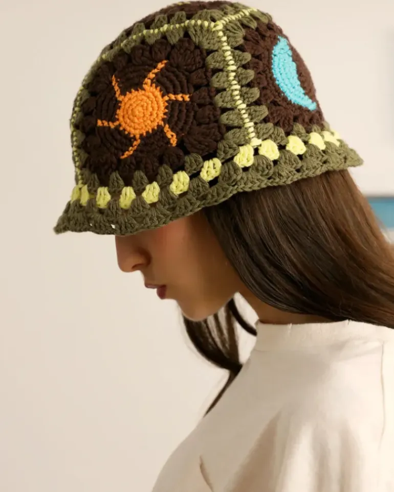 Crochet Bucket Hat Fantasy