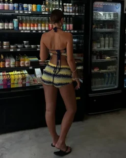 Culotte Melangi Amarillo